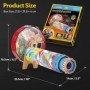 Joc Educativ STEM National Geographic puzzle 3D Caleidoscop 96 piese